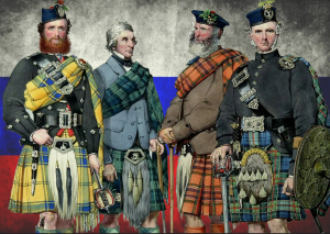 Приключение шотландцев в России
